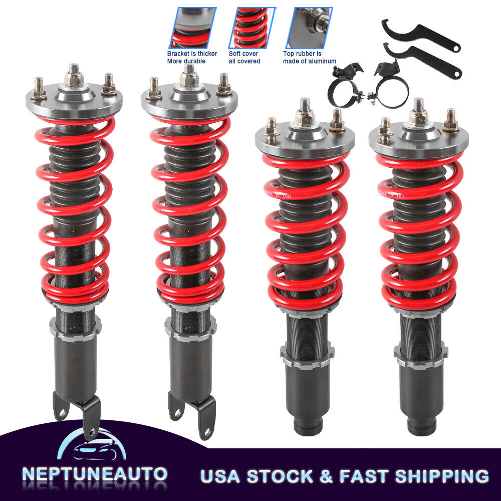 4PCS shock absorber Coilovers For 1988-91 Honda Civic CRX 1990-93 Acura Integra