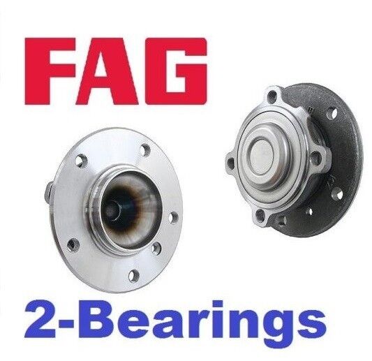 2-Bearingsoem FAG Front Hub & Wheel Bearing For BMW E82 E88 E89 E90