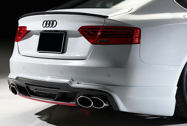 For ALL Audi A5 S5 RS5 B8 Rear Trunk Boot Spoiler Lip Wing Sport Trim Lid S Line