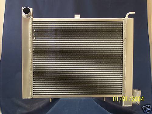 1963-1972 corvette aluminum radiator direct fit 