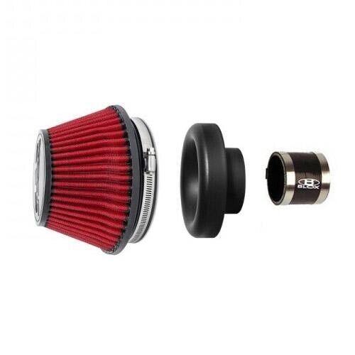 BLOX Racing for Shorty Performance 5in Air Filter w/3in Velocity Stack and