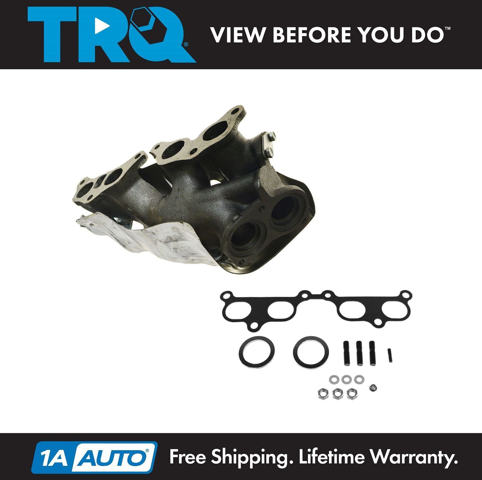 TRQ Exhaust Manifold & Gasket Kit for Toyota 4Runner Tacoma T100 Truck 2.4L 2.7L