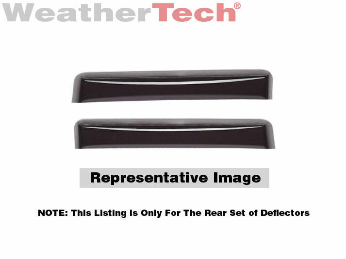 WeatherTech Side Window Deflectors for 2004-2010 - Mitsubishi Endeavor - 81333