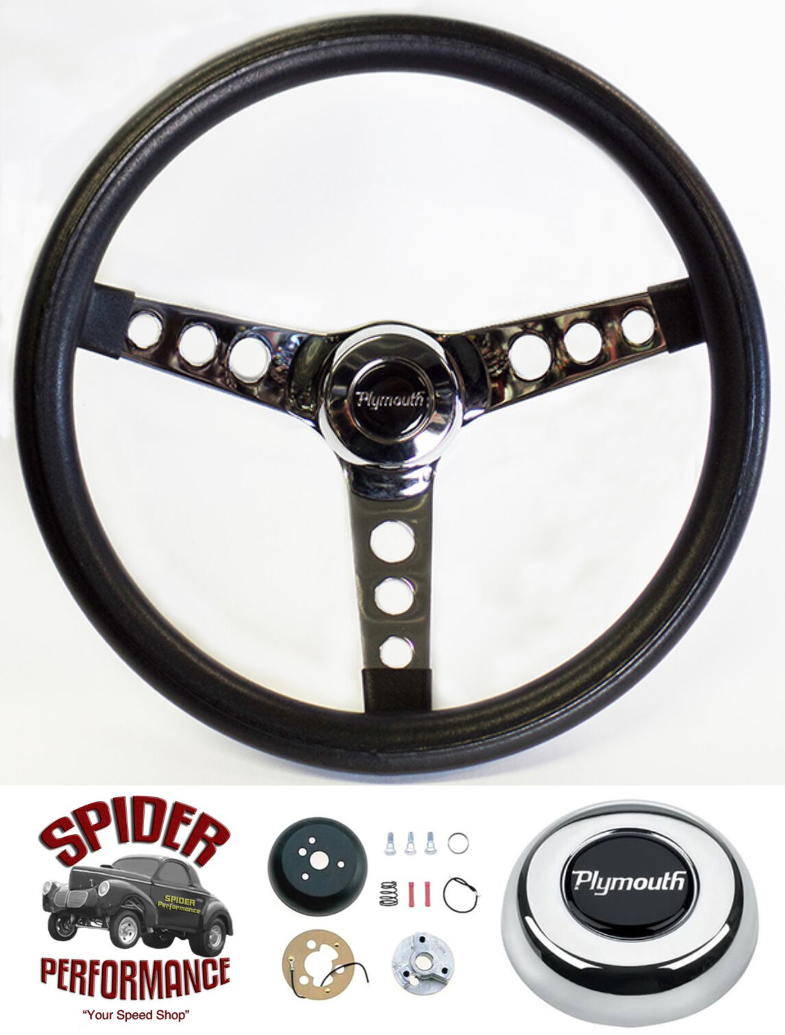 1967 Plymouth steering wheel 13 1/2\