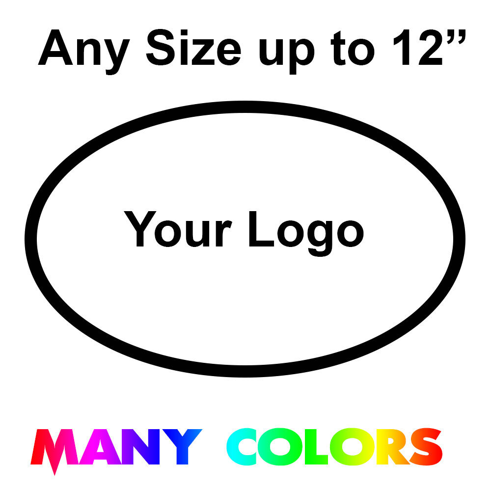 Custom Logo Decal - Vinyl Die Cut Decal Company Business Logo Sticker ANY COLOR