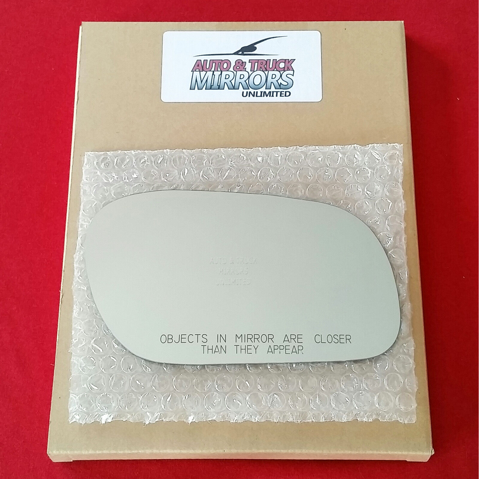 NEW Mirror Glass + ADHESIVE for 98-11 CROWN VICTORIA GRAND MARQUIS Passenger