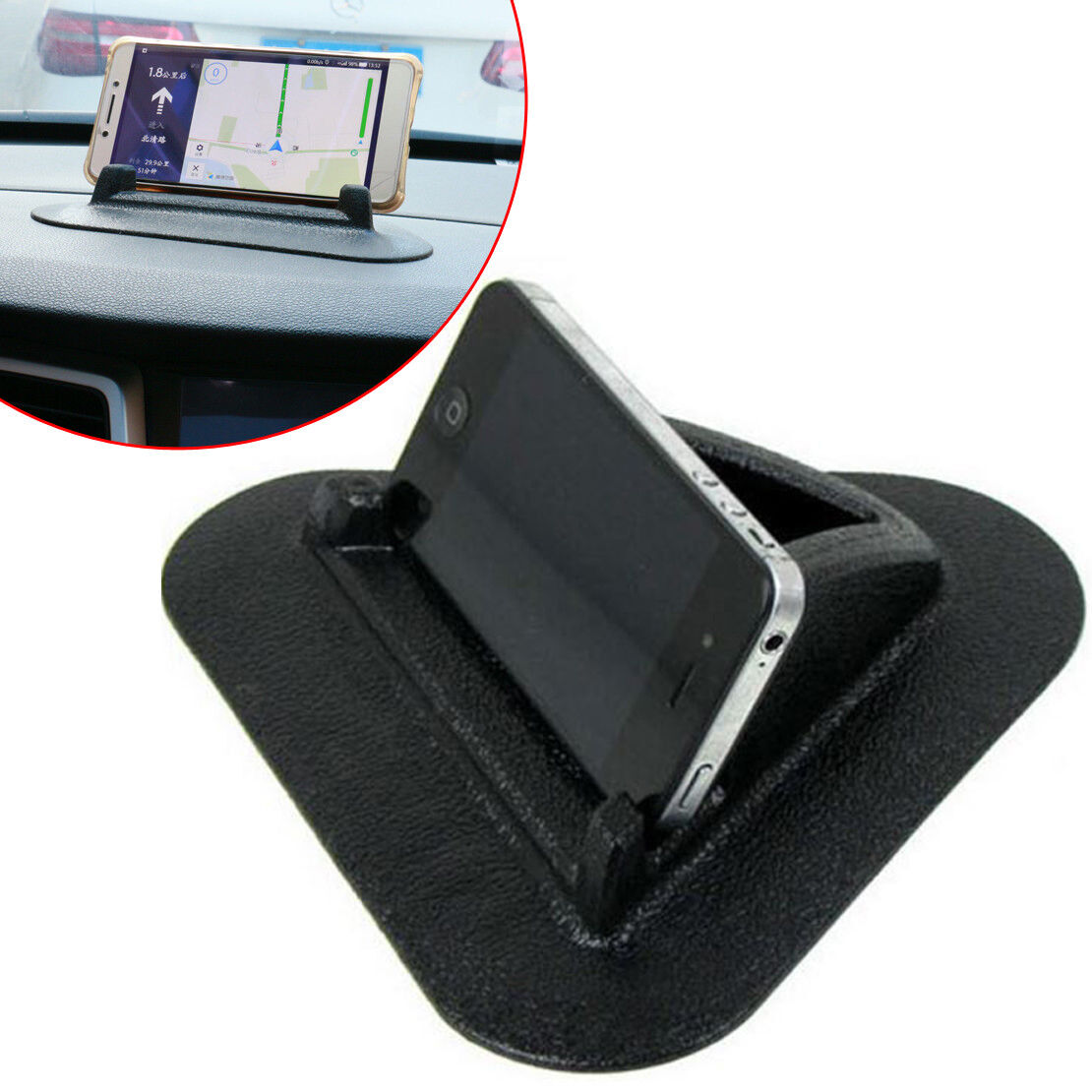 GPS Navigation Stand PC PDA iPad Tablet Support Holder Anti Slip Mounts Silicone