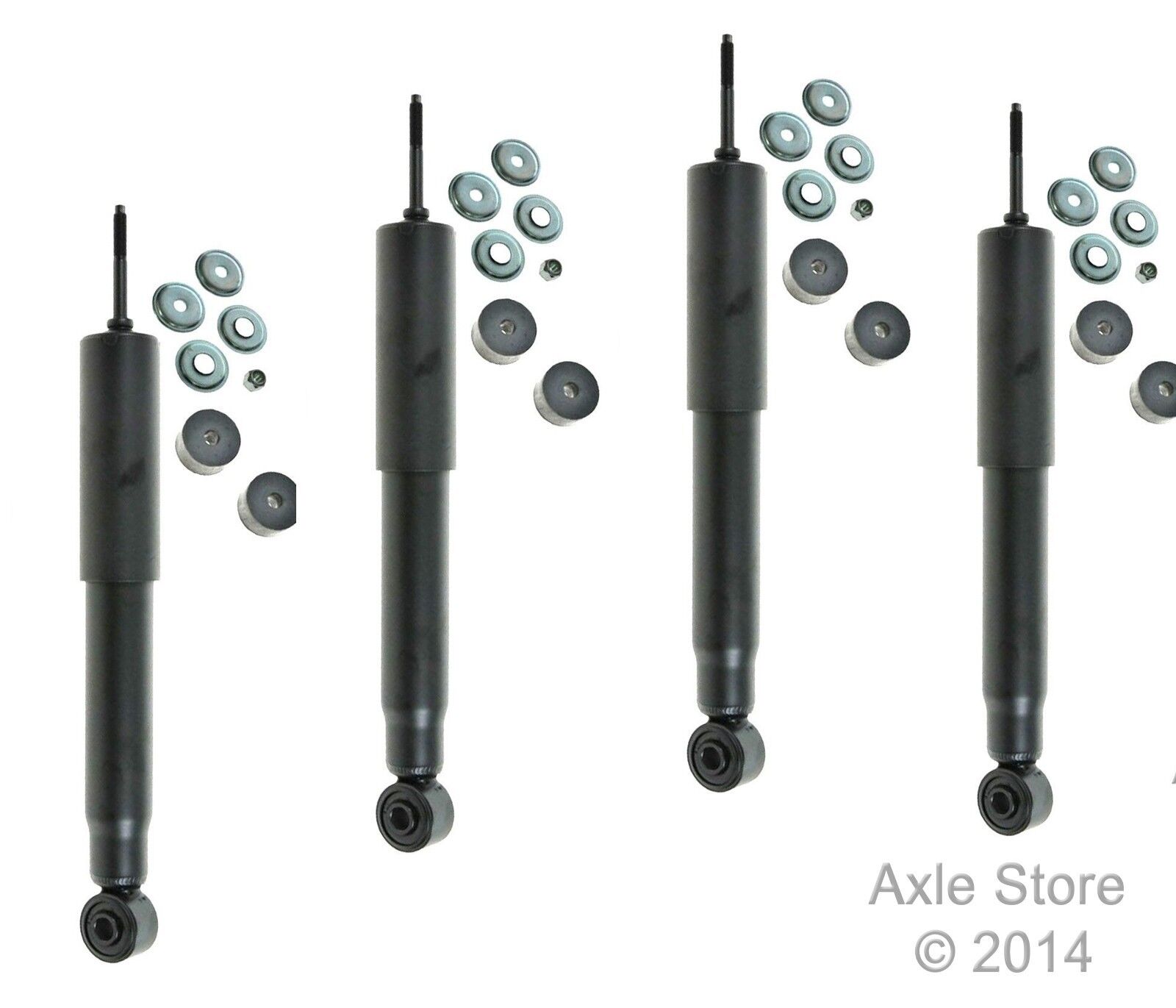 4 New Shocks Full Set Fit 1997 - 2004 Ford F150 4WD Models Only 