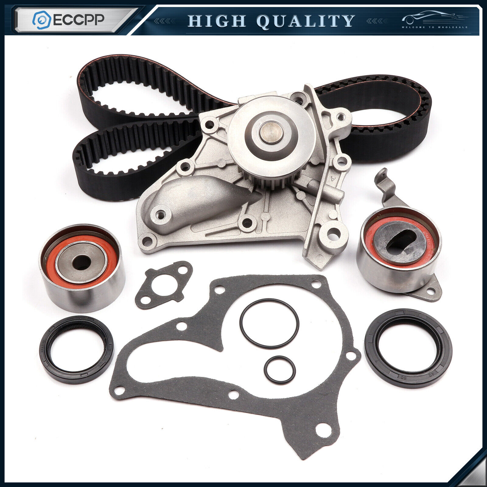 Timing Belt Water Pump Kit 87-01 for Toyota Camry for Celica 2.0 2.2L 3SFE 5SFE