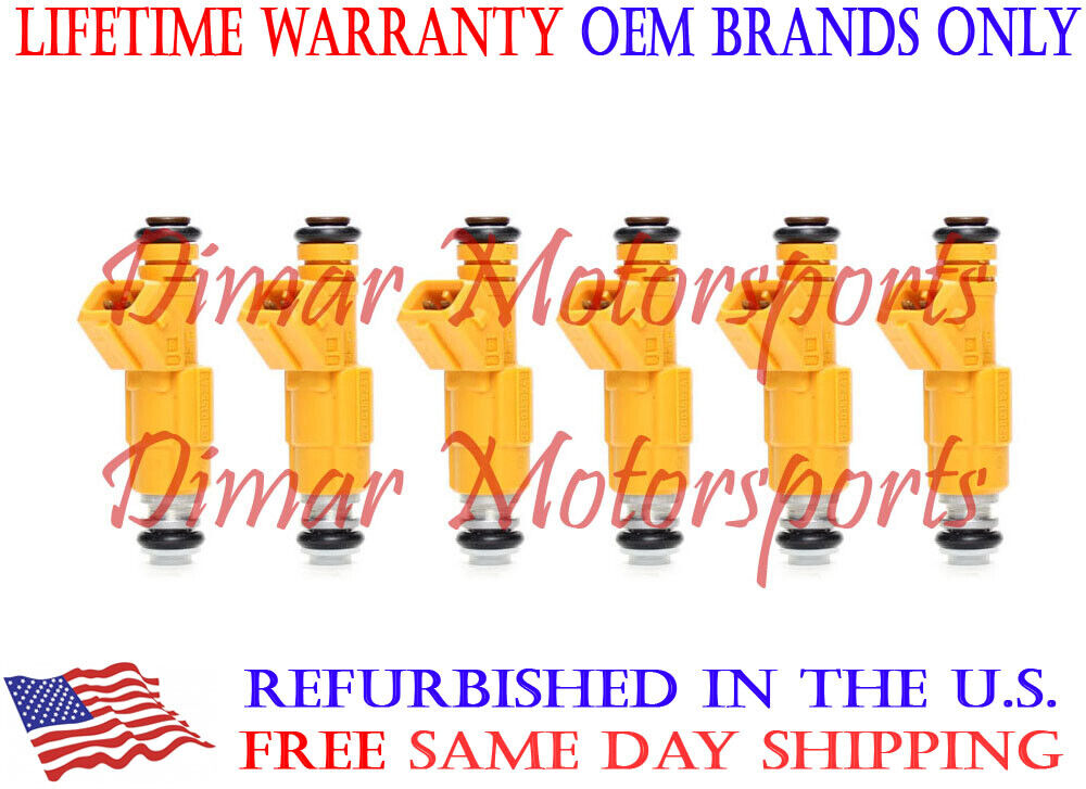 Fuel Injector Set of 6 - 0280155746 for Volvo 2.9L