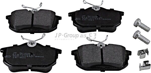 JP Disc Brake Pad Set Rear Axle Fits MITSUBISHI PROTON SMART VOLVO S40 M850978