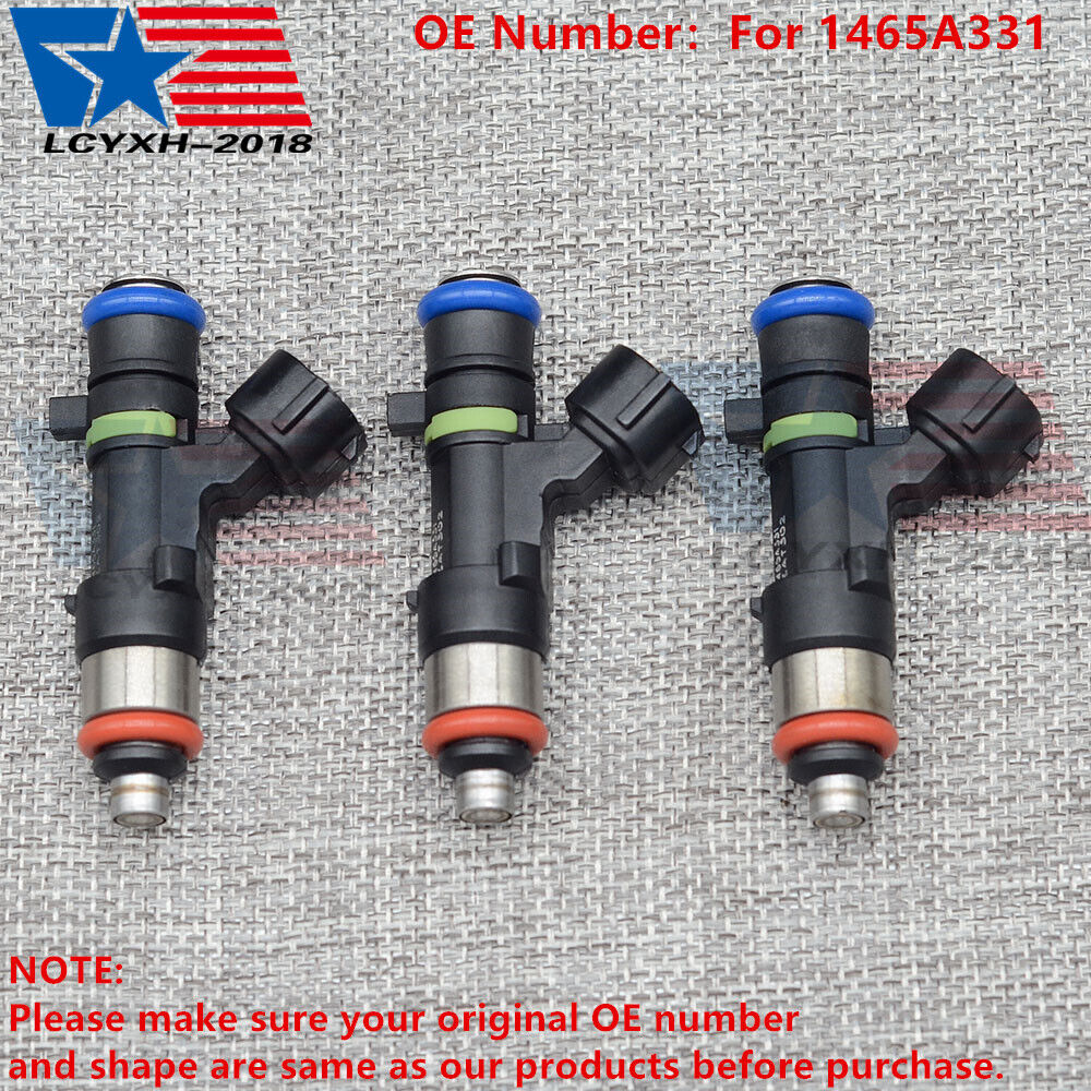 Set of 3 Fuel injectors For MITSUBISHI COLT 1.3 Lancer 1.6 ASX EAT320 1465A331