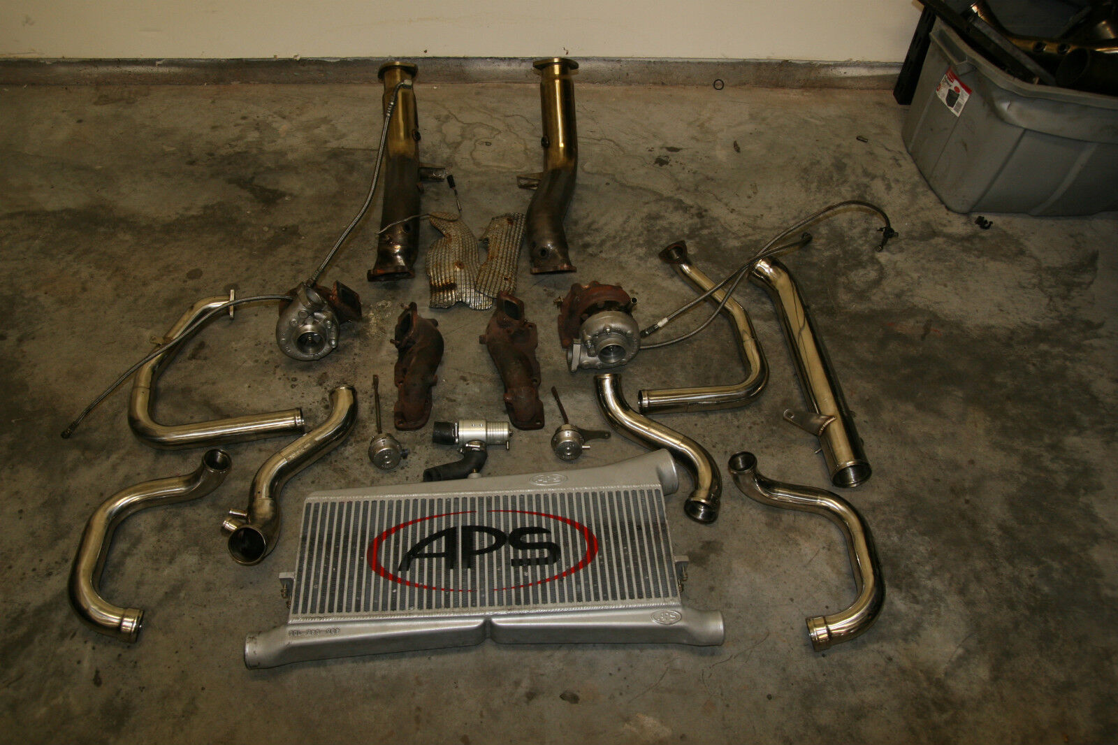 APS Twin Turbo Tuner Kit with 3.5