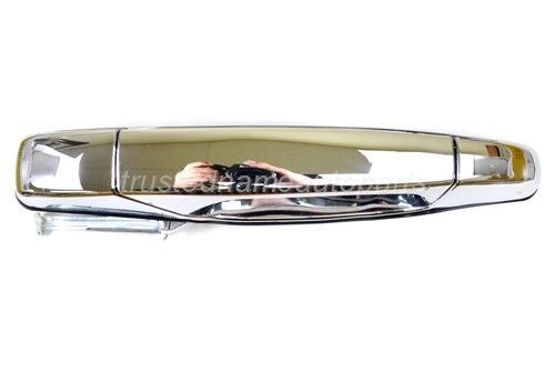 Chrome Outside Outer Exterior Door Complete Handle Passenger Side Rear ABS