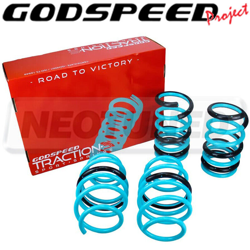 GODSPEED LS-TS-TA-0015 TRACTION-S LOWERING SPRINGS FOR TOYOTA SIENNA FWD 2011-20