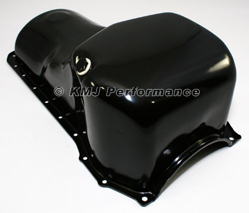 70-82 Ford 351C M 400 Front Sump Black Oil Pan - Stock Capacity Cleveland