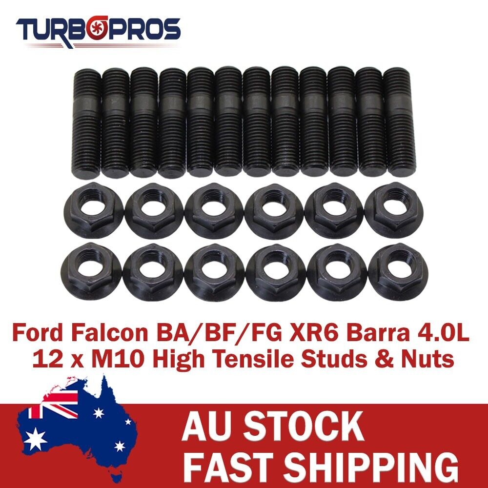 High Tensile Exhaust Manifold Stud Kit For Ford Falcon XR6 Barra BA/BF/FG