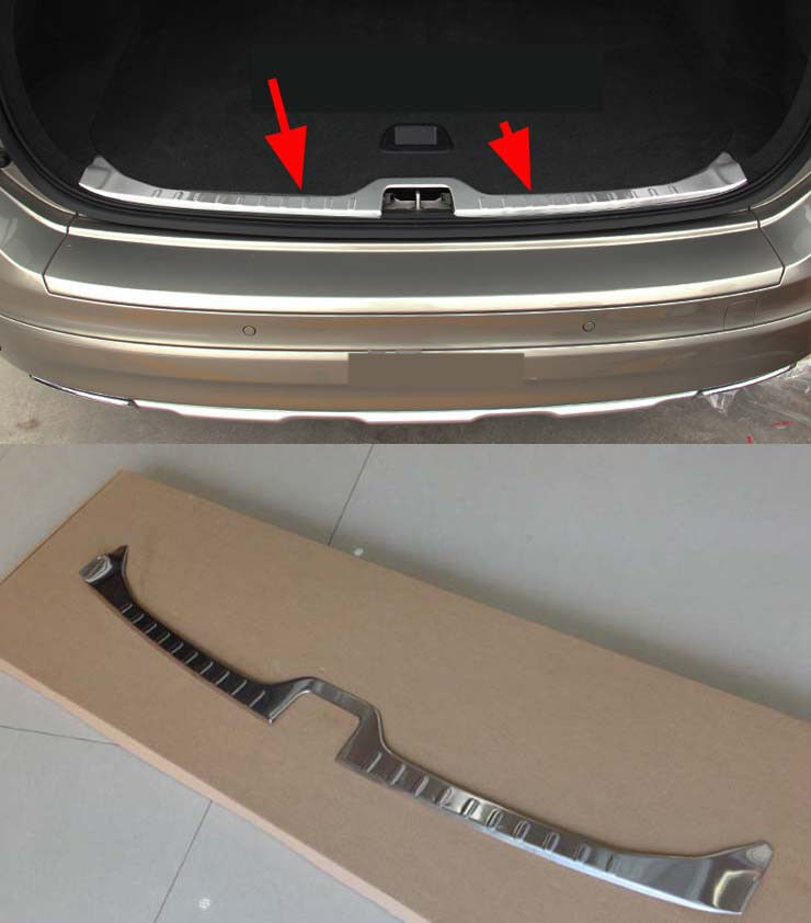 Rear Bumper Protector Sill plate cover Trim for 2014-2016 Volvo XC60 new