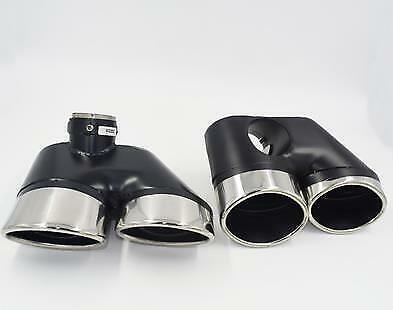 Rear Dual Exhaust Muffler Pipe Tip Fit for Mercedes Benz S430 S500 W220 2001-05