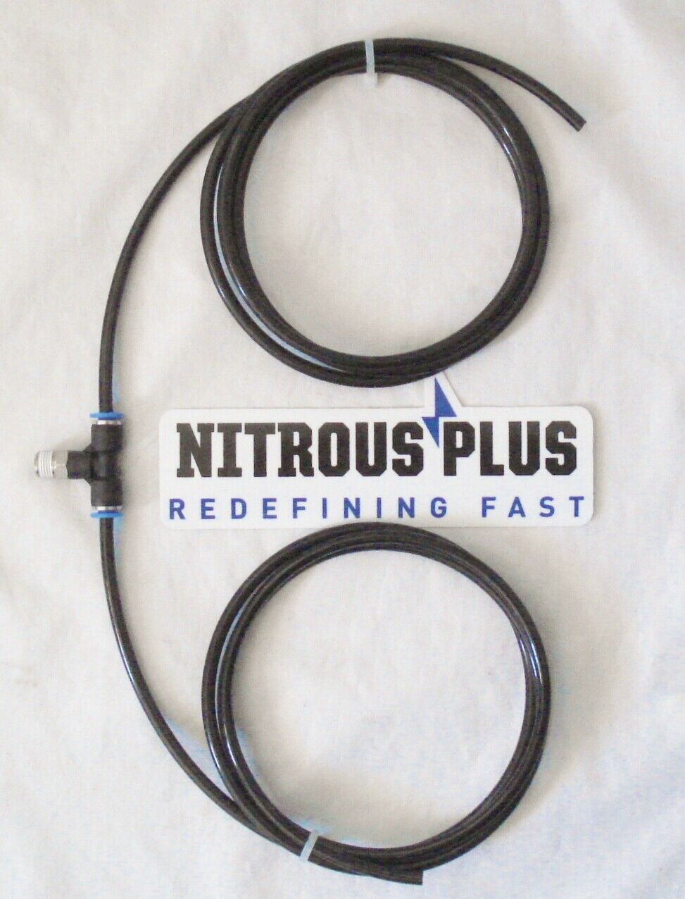 NitrousPlus Dual Nitrous Purge Kit ~ Hi Flow Tee & Monster 1/4” Black Line