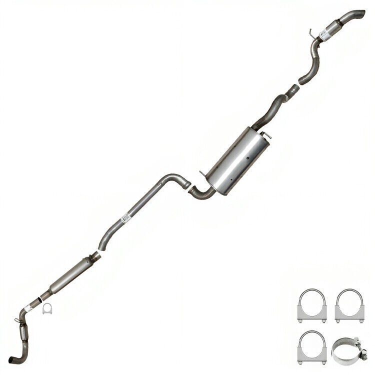 Front-Back Exhaust System fit: 11-17 Town&Country GrandCaravan C/V Routan 3.6L