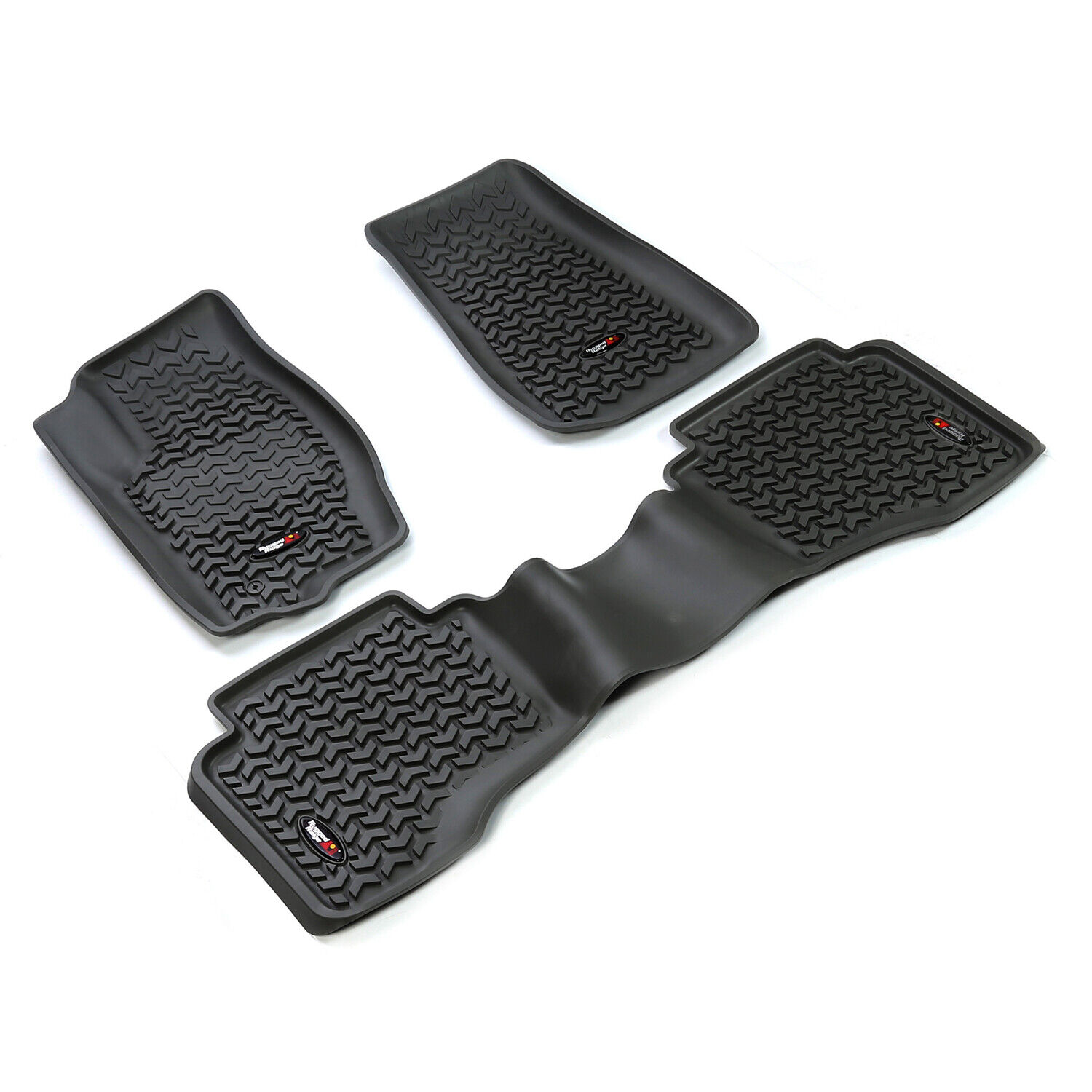 Fits Jeep Grand Cherokee Commander WK 05-10 Black  Floor Liners Front and Rear  
