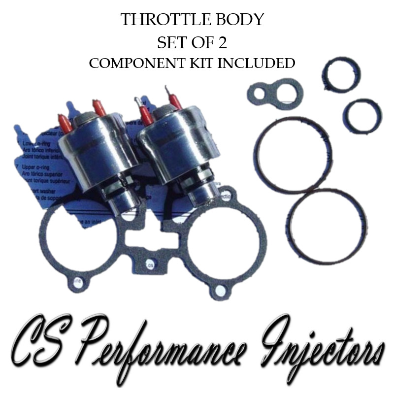 OEM TBI Fuel Injectors Set (2) 5235342 for 1982-1995 GMC Chevy Cadillac 4.3L V6