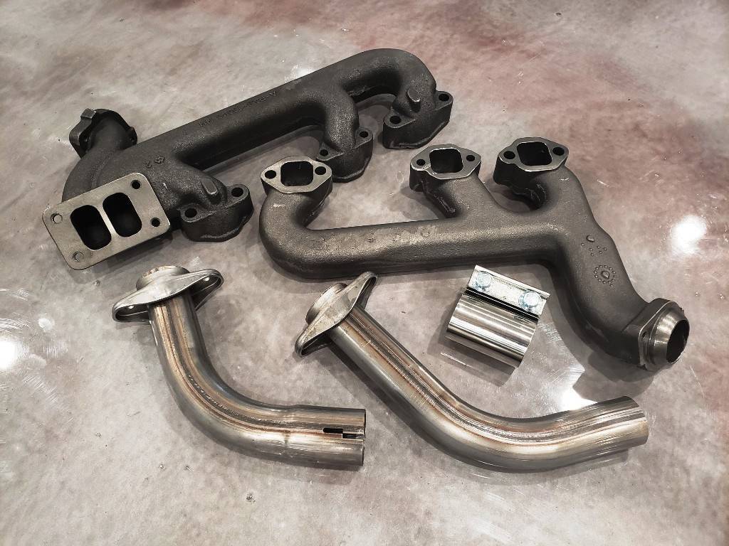 Typhoon Syclone Turbo Hot Parts T3 Cast 4.3 4.3L FOR GMC Chevy Exhaust Manifold