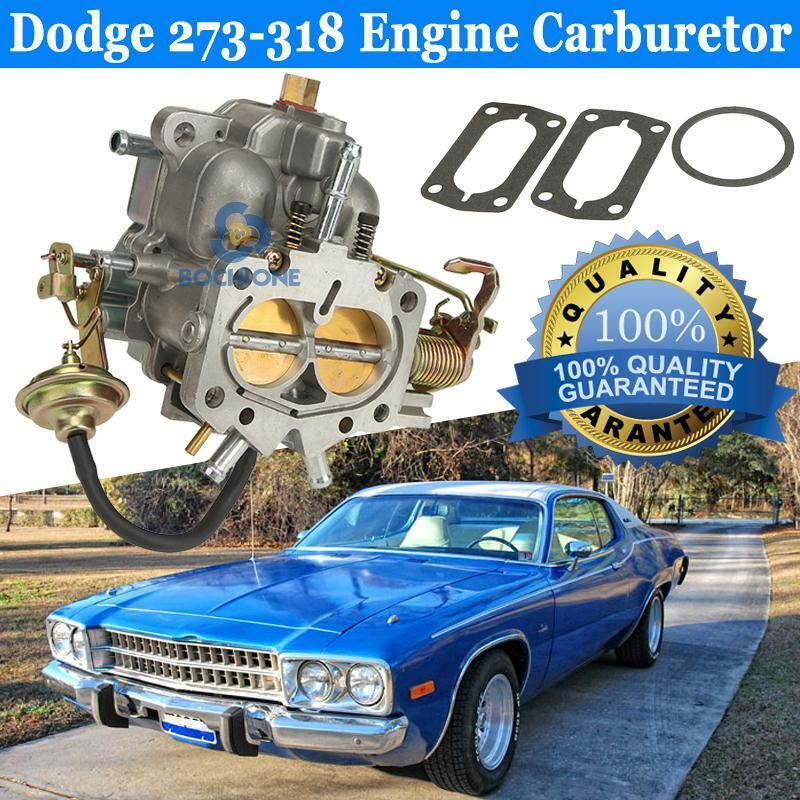 Carb Carburetor For Dodge Truck Plymouth 273-318 Engine 2BBL C2-BBD BARREL