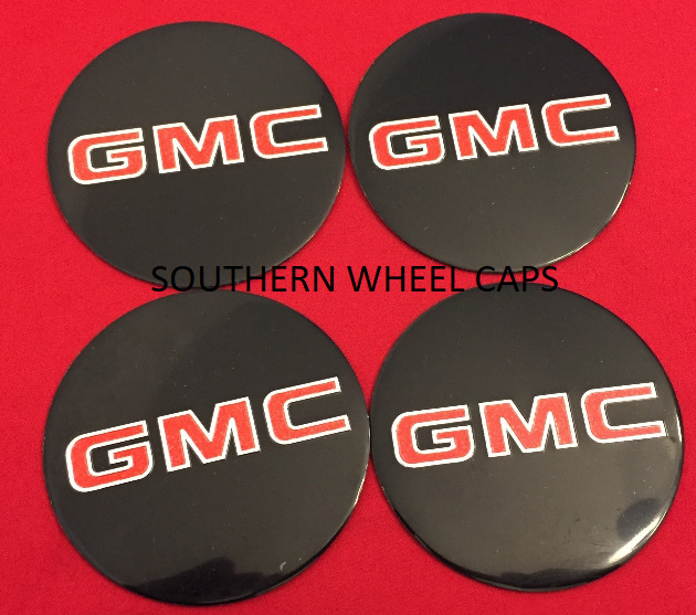 4 Wheel Center Cap Logo Sticker Decal Emblem Black 3.5\