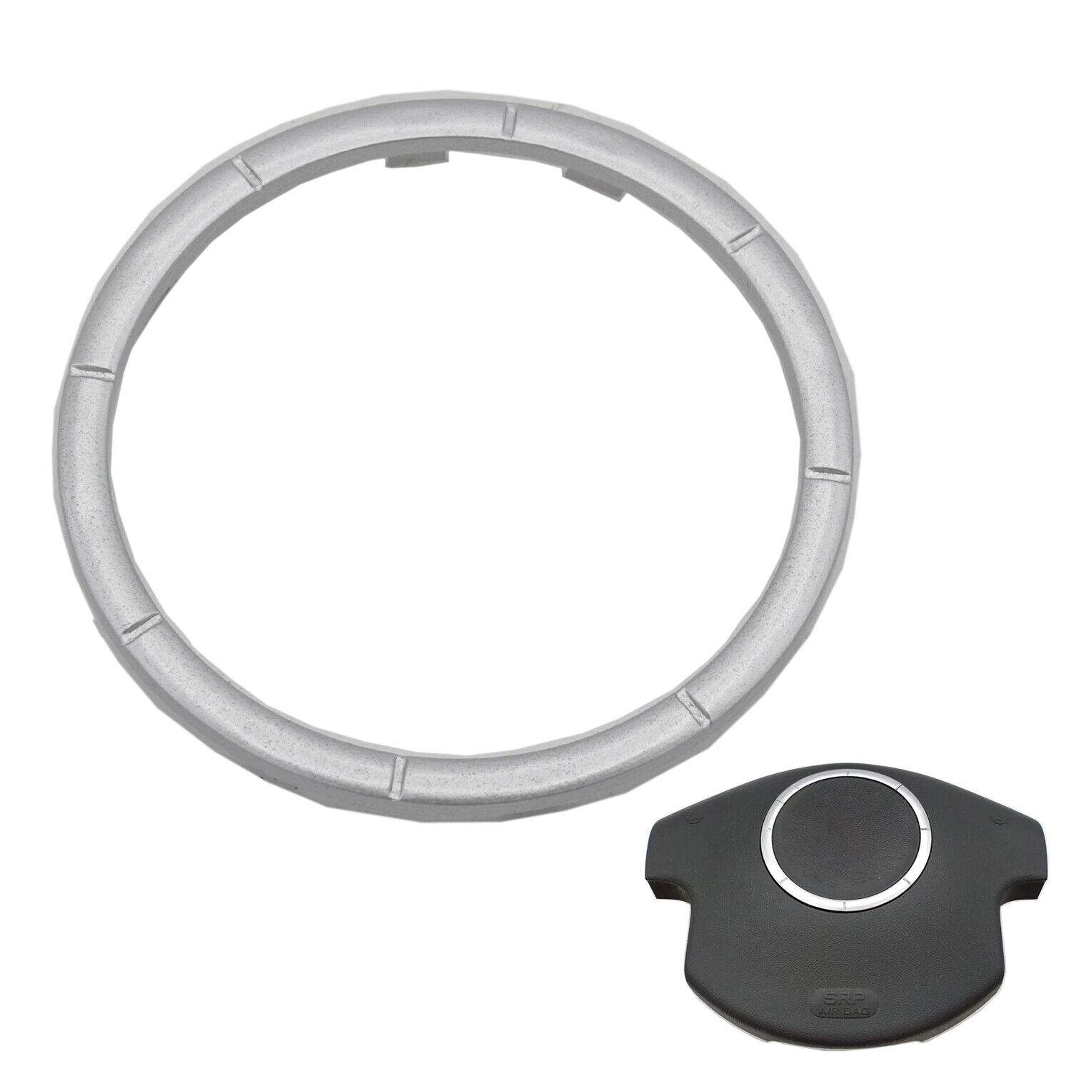 YOU.S Original Steering Wheel Horn Button Ring Bezel for Renault Megane II - 8200485099