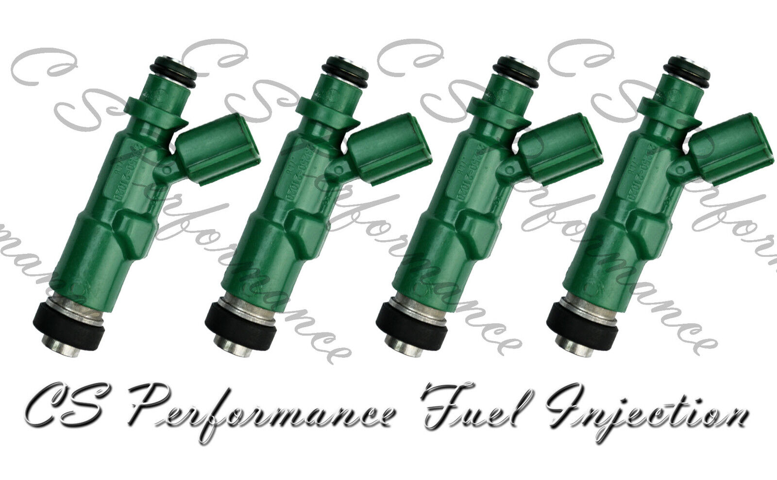 OEM Denso Fuel Injectors Set (4) 23250-21020 for 2000-2009 Scion 1.5L L4