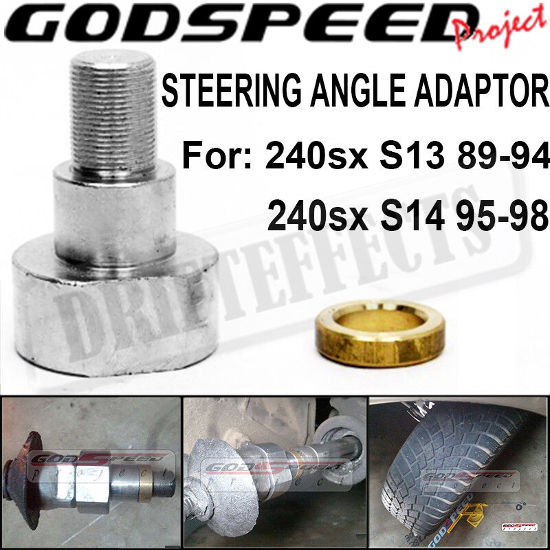 GSP Steering Angle Adapter FITS 89-94 S13 95-98 S14 S15 180Sx 200SX 240SX Silvia