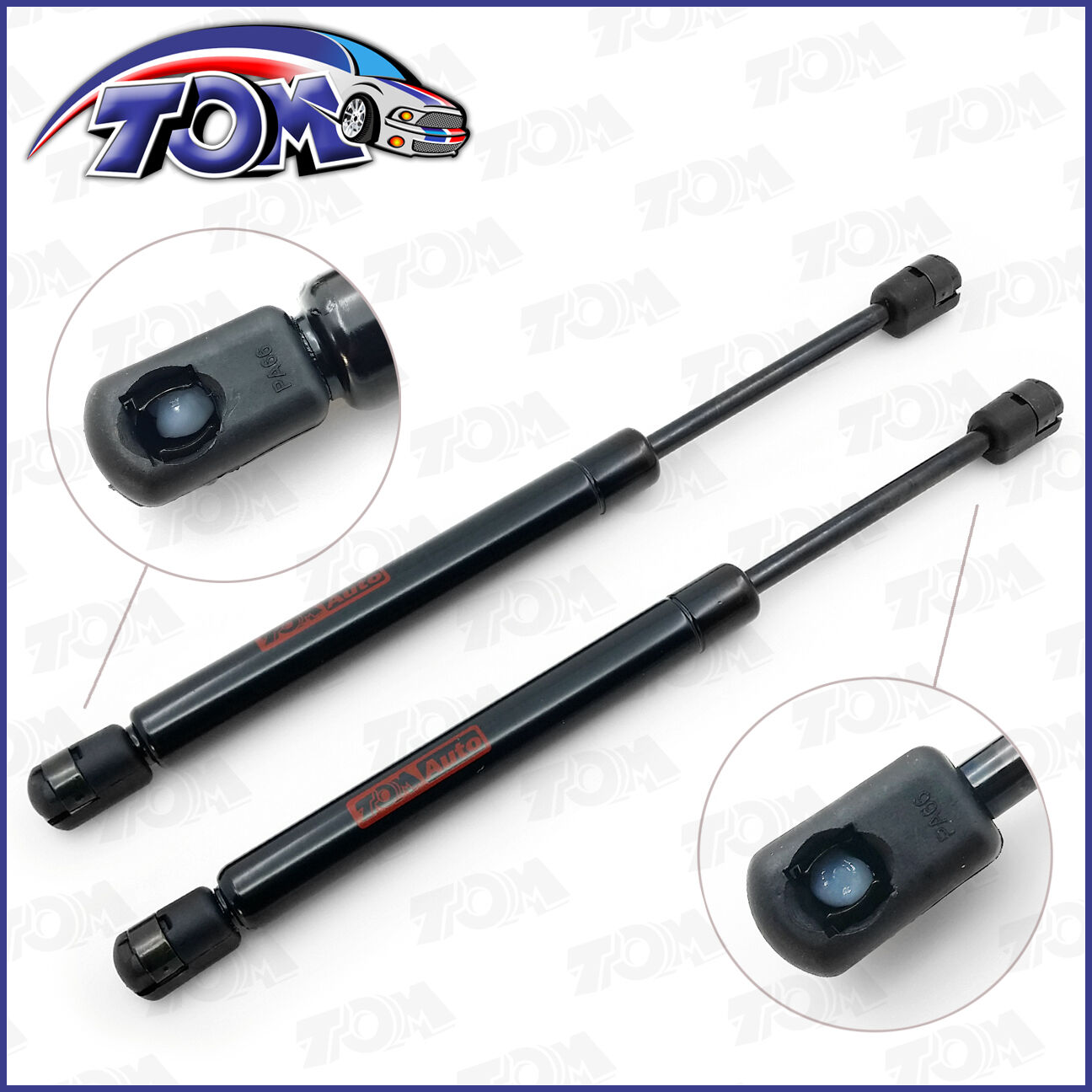 Brand New Set Of Rear Trunk Lift Support Struts For Buick With Rear Spoiler