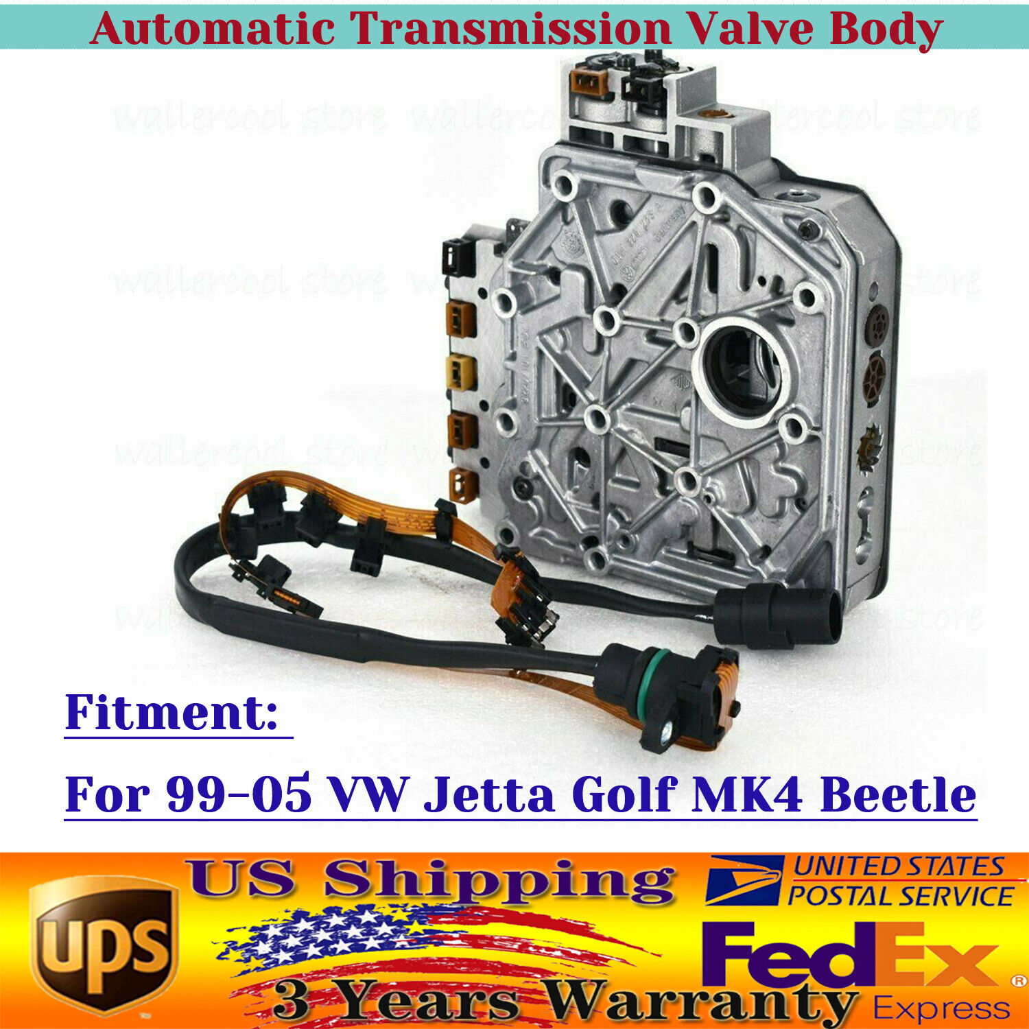 Automatic Transmission Valve Body Fits 99-05 VW Jetta Beetle 2.0L 2.5L Engine
