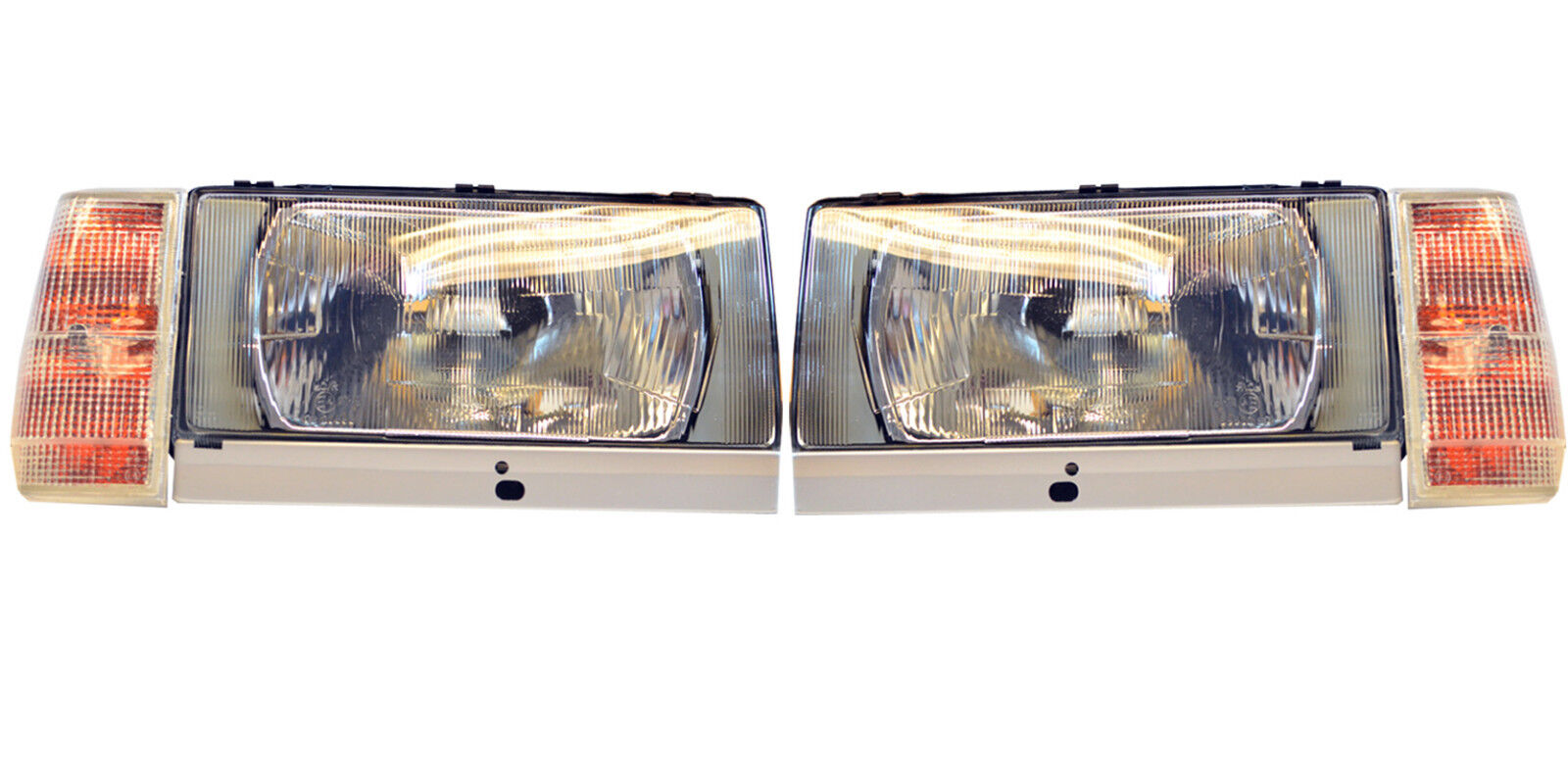 HEADLIGHT set  for VOLVO 740  760  EUROPEAN  H4 conversion with turn signals 