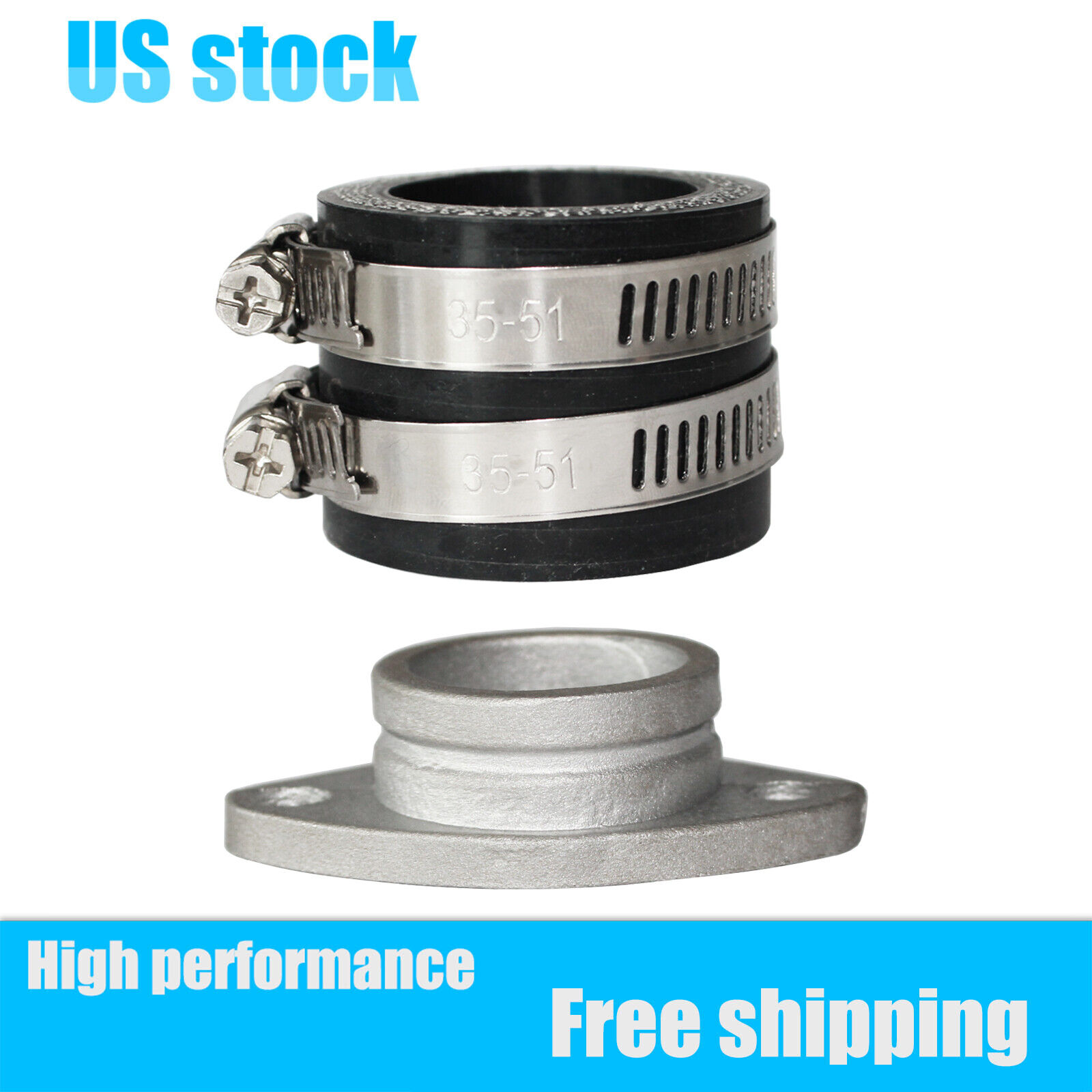 For Motorcycle  Motocross Dirt Bike CG Intake Manifold Air Joint Boot Connector
