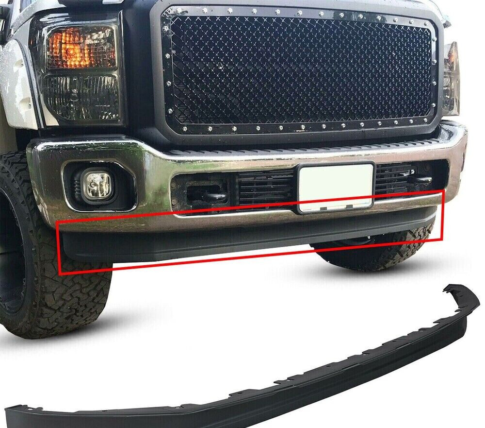 Front Lower Valance Air Dam Deflector For 11-16 Ford F-250 F-350 Super Duty 2WD