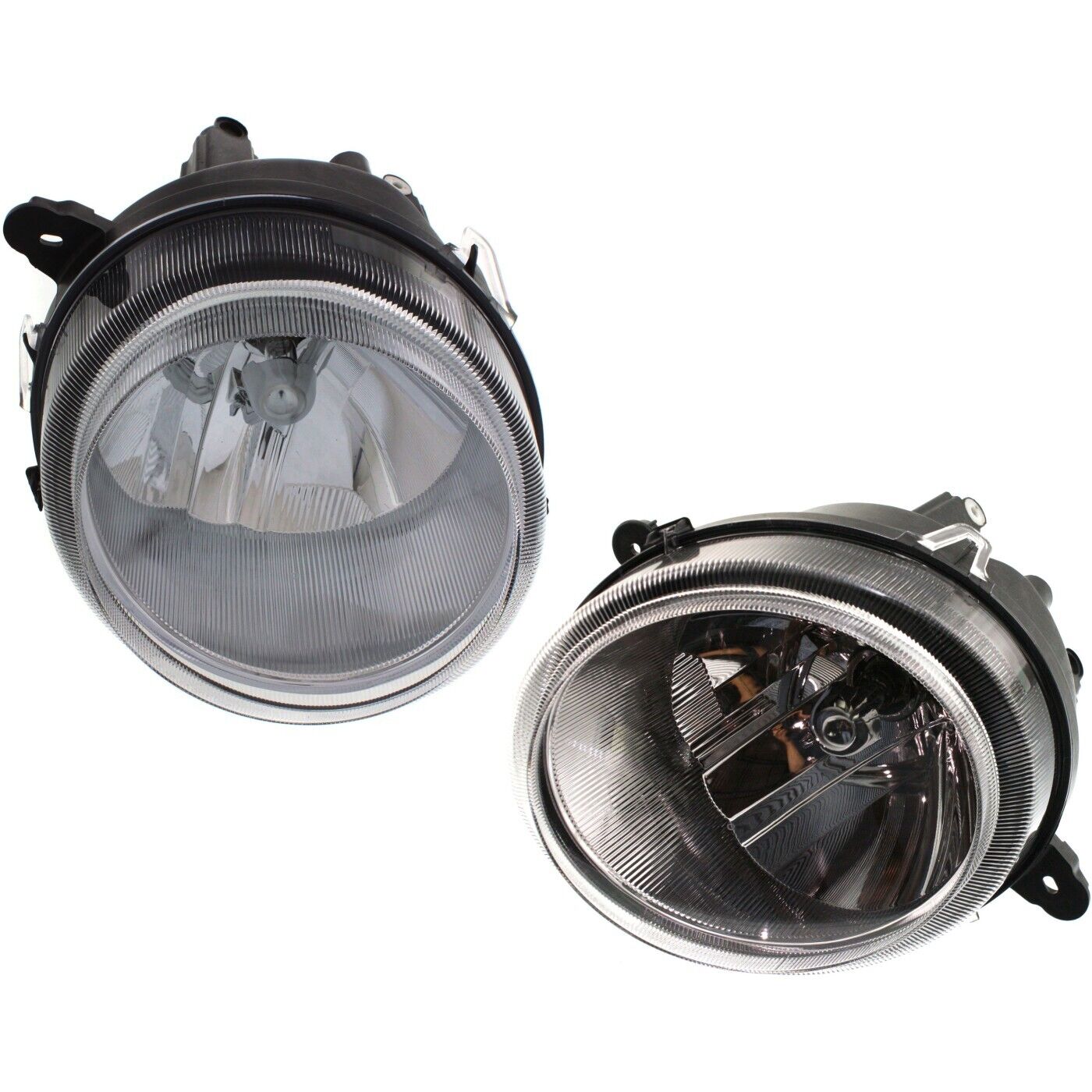 Headlight Set For 2007-16 Jeep Patriot 2007-10 Compass LH and RH Pair with bulb