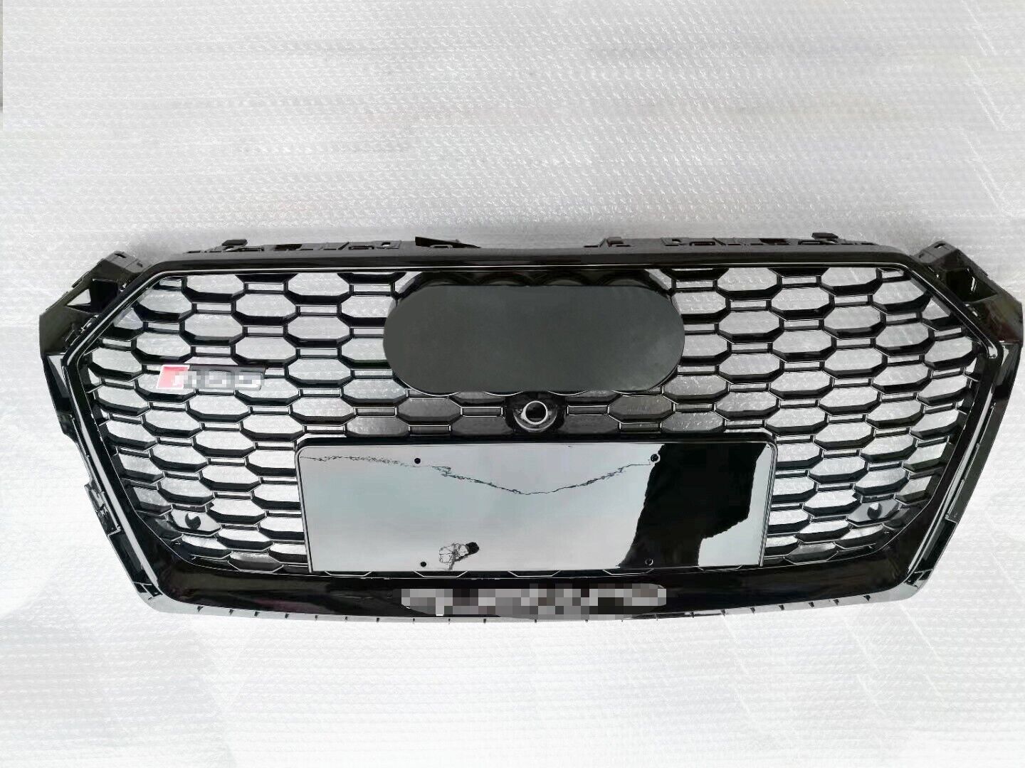 For Audi A5 S5 B9 2017 2018 2019 RS5 Style Honeycomb Grill Front Bumper Grille