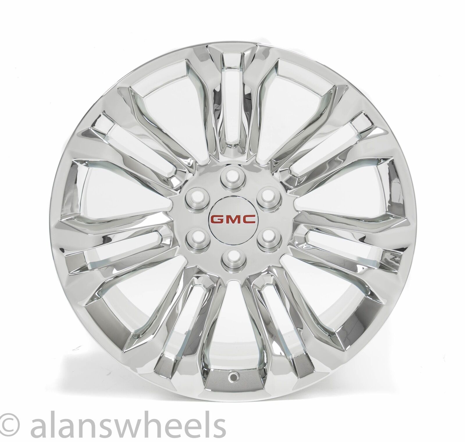4 NEW GMC Sierra Yukon Denali Chrome 22” Wheels Rims Lug Nuts  5666