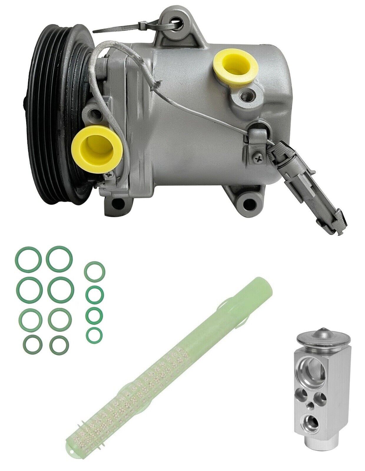 RYC Remanufactured AC Compressor Kit FG401 Fits Smart Fortwo 1.0L 2008