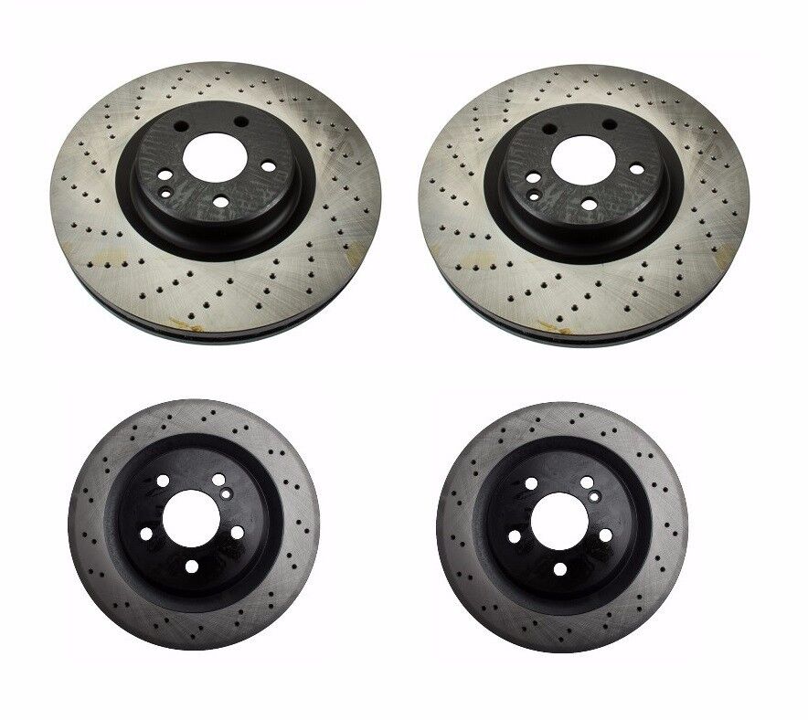 For Mercedes W219 CLS55 AMG Set of 2 Front & 2 Rear Disc Brake Rotor Opparts