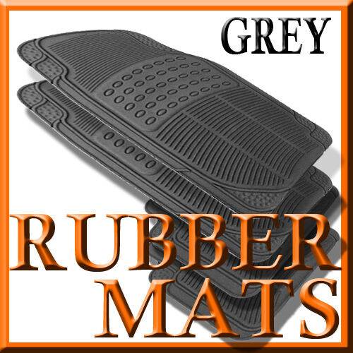 Fits Mercury SABLE ALL WEATHER GREY RUBBER FLOOR MATS