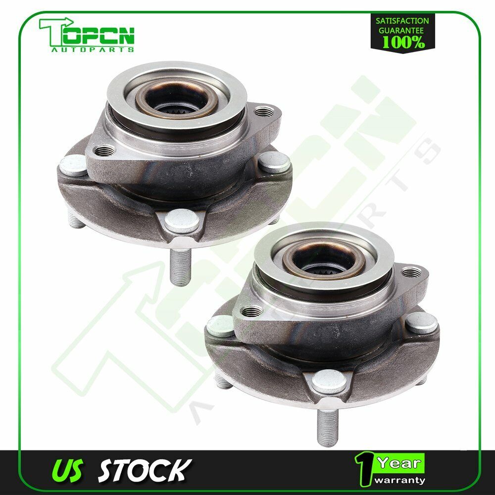 2 X Front Wheel Hub Bearing For Nissan Cube 2009-2011 2012 2013 2014 FWD 513344