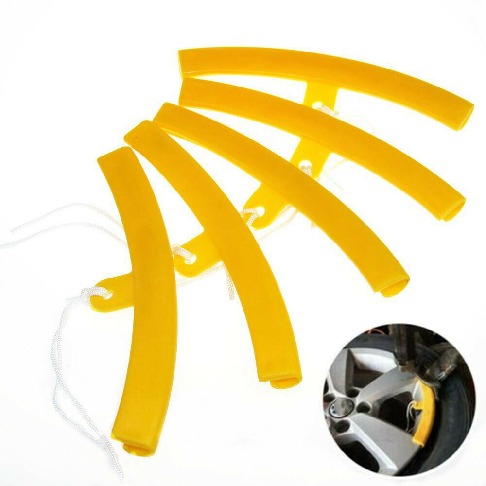 Motorcycle Car Tyre Remove 5Pcs Edge Protection Tools Wheel Rim Protector