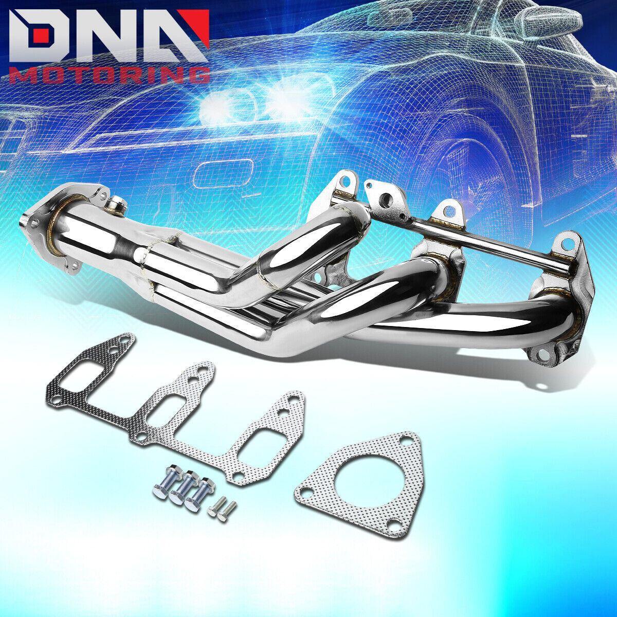 STAINLESS STEEL 3-1 RACING HEADER FOR 04-11 MAZDA RX8 SE3P 1.3L EXHAUST/MANIFOLD