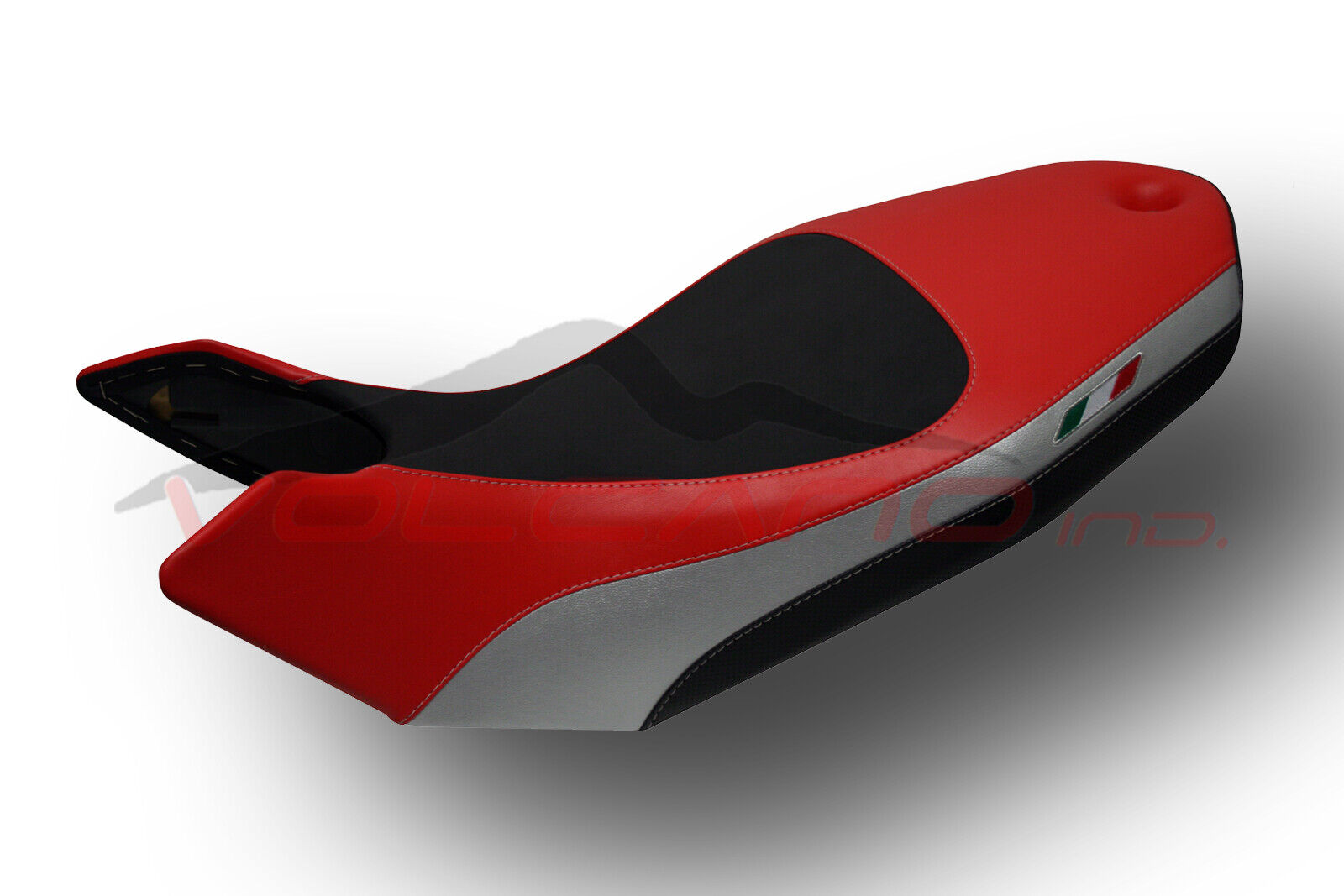 DUCATI HYPERMOTARD 796/1100 2007-2012 Volcano Design Seat Cover Red Anti slip