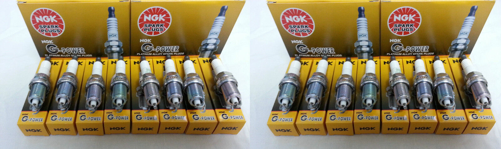 16-New NGK G-Power Platinum Spark Plugs LZTR4AGP #5017 Made in Japan 