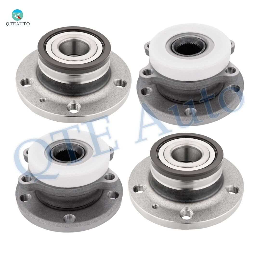 Set of 4 Front-Rear Wheel Hub Bearing Assembly For 2007-2016 Volkswagen EOS